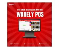 Stop Errors, Start Selling More Warely POS Makes It Easy.