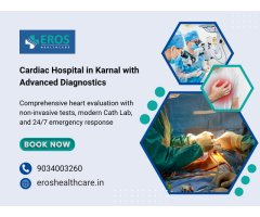 Best Heart Hospital in Karnal Eros Healthcare - 2