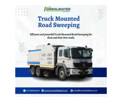 Truck Mounted Road Sweeping