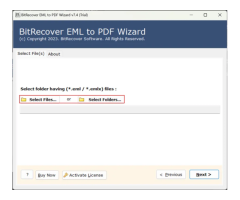 BitRecover EML to PDF Converter Tool for Secure Conversion - 3