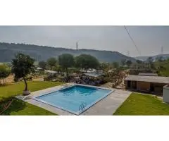 Farm Stay in Faridabad With Pool - Farm Aravalia