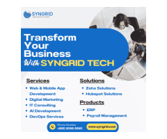 Syngrid Technologies Driving Digital Transformation for Modern Businesses