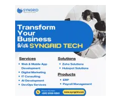 Syngrid Technologies Driving Digital Transformation for Modern Businesses