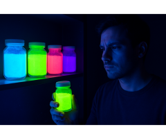 Glow in the Dark Powder for Paint Green, Blue, Yellow & More Buy Now