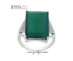 Green Gemstone Rings for Every Occasion JewelPin Collection - 3