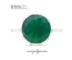 Green Gemstone Rings for Every Occasion JewelPin Collection - 8