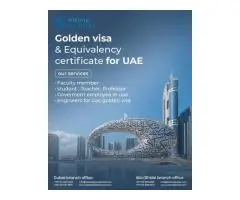 Golden Visa Services in UAE End-to-End Documentation & Equivalency