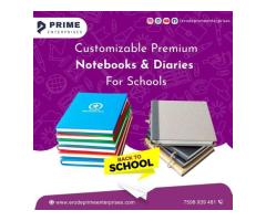 Customizable Premium Notebooks & Diaries For Schools