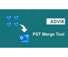 Advik PST Merge Tool Combine Multiple Outlook PST Files into One Effortlessly