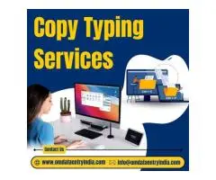 Outsource Copy Typing Services in India