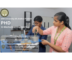 Know about phd in mechanical engineering - SRM University AP