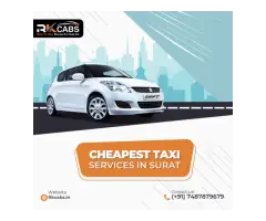 Reliable & Cheapest Taxi Services in Surat Hassle-Free Rides