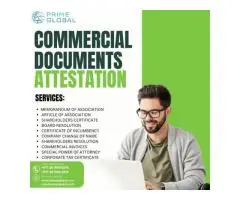 UAE Embassy & MOFA Attestation for Commercial Documents