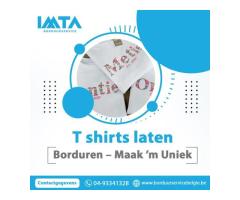 T shirts laten borduren Maak m Uniek
