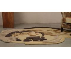Modern Textured Rugs for Elegant Homes Loops by LJ