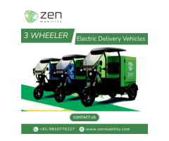 Smarter 3 Wheeler Electric Delivery Vehicles - Zen Mobility