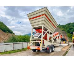 MOBILE CONCRETE BATCHING PLANT 100 m /h READY FOR IMMEDIATE DELIVERY - 6
