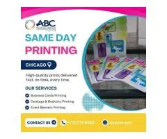Same Day Printing Chicago