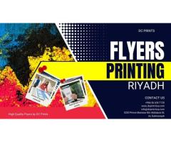 Flyers Printing Riyadh DC Prints