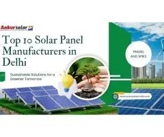 Best Solar Power Plant Installation Company in India Ankur Solar