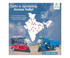 Best E Rickshaw Manufacturers in India Sathi Motors