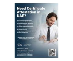 UAE Certificate Verification & Embassy Attestation Specialists