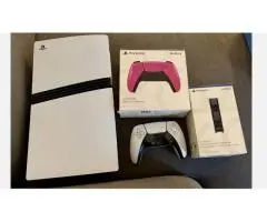 Sony PlayStation 5 Pro Digital PS5 2TB White Console Extras - 2