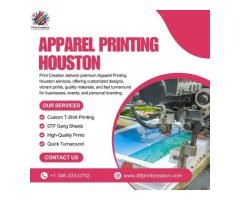 Affordable & Reliable Apparel Printing Houston Services Available