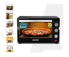 Marvel 25L OTG Oven Motorised Rotisserie, 5 Modes, Baking, Grilling & Roasting