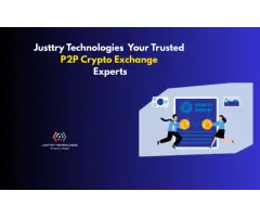 Justtry Technologies Your Trusted P2P Crypto Exchange Experts