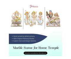 Order Beautiful Handmade Marble Statue for Home Temple