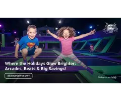 Where the Holidays Glow Brighter Arcades, Beats & Big Savings
