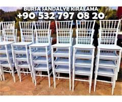 Masa sandalye kiralama - 4