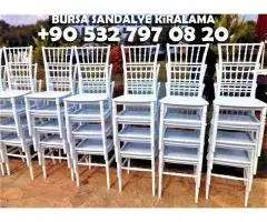 Masa sandalye kiralama - 4