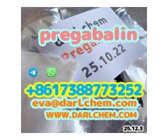 Pharmaceutical raw pregabalin crystals powder  -8 otropics