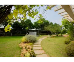 Luxury Outdoor Wedding Venue in ECR with Villas Lush Garden