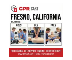 BLS, ACLS & PALS Certification and Renewal Fresno, California