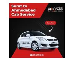 Surat to Ahmedabad Cab Service Safe & Reliable Journey