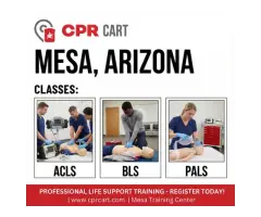 CPR Cart Mesa Quick, Self-Service BLS, ACLS & PALS Training