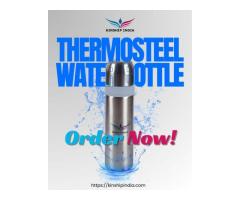 Thermosteel Water Bottle 500 ml Hot & Cold Stainless Steel Bottle by Kinship India