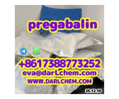 99% Purity otropic Supplement pregabalin crystals powder  -8 - 3
