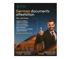 Comprehensive Germany Document Attestation Services in the UAE