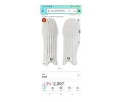 SG Super Club Batting Leg Guards Adult Cricket Pads Lightweight Protection