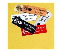 Name Badges Brisbane Engraved & Printed Badge Options