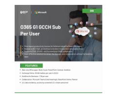 Special Deal for Defense Contractors O365 G1 GCC High License Only  /User