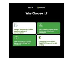 Special Deal for Defense Contractors O365 G1 GCC High License Only  /User - 2