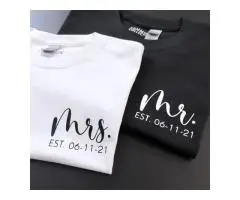 Stridex Clothing offers couple t-shirts with exclusive 15% discount
