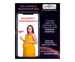 Kalaansh Creatives Maternity Photography Services in Ahmedabad