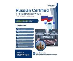 Get Russian Documents Translation Services in Delhi