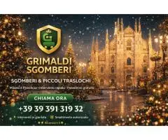 Grimaldi Moving & traslochi Clearance Services in Milan and Province